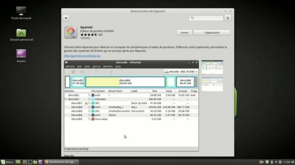 Linux GParted