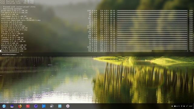 Installing an AUR Helper (pamac) смотреть онлайн