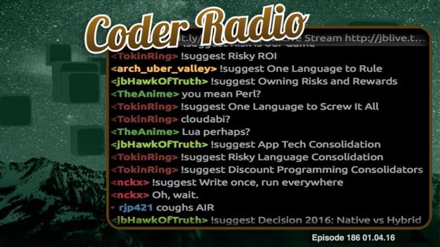 Decision 2016: Native vs Hybrid | Coder Radio 186 смотреть онлайн
