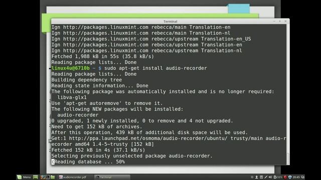 How to install audio-recorder for Linux - Records Skype Calls смотреть онлайн
