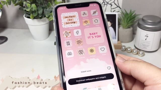 iOS15 *Aesthetic Home Screen for free! 🌷✨ aesthetic phone | iPone 11 смотреть онлайн