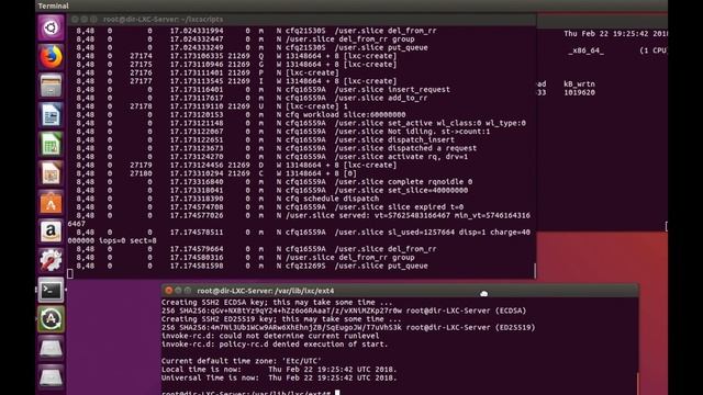 LXC Container Storage Utilisation Testing смотреть онлайн