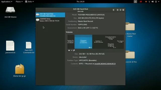 Mount any Disk Partiton in Kali Linux смотреть онлайн