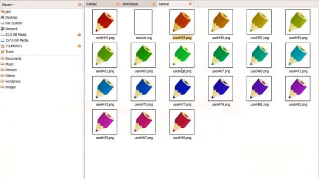 How to create a vector pencil icon pack with Inkscape - part 4 смотреть онлайн