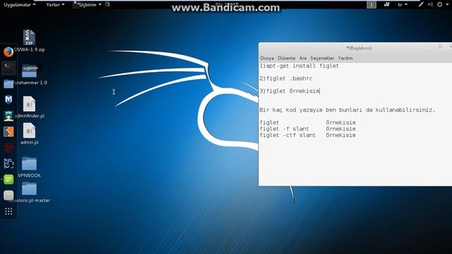 Kali Linux Komut Satırı süsleme. смотреть онлайн