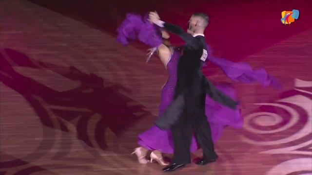 Alexey Glukhov & Anastasia Glazunova _ 2024 WDSF GrandSlam Standard Calvià, Final Viennese