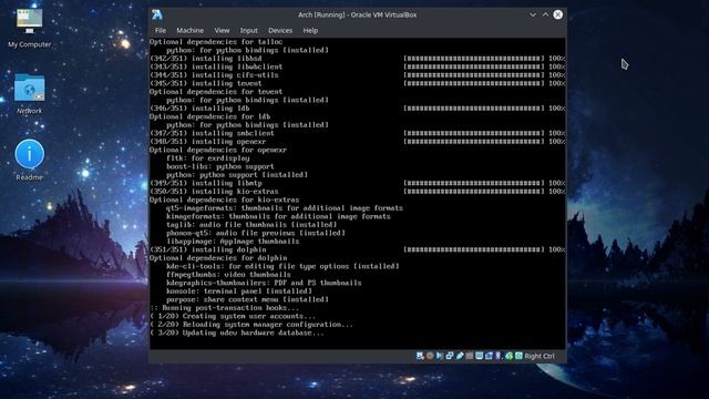 Installasi Desktop Environment (KDE Plasma) di Arch Linux смотреть онлайн