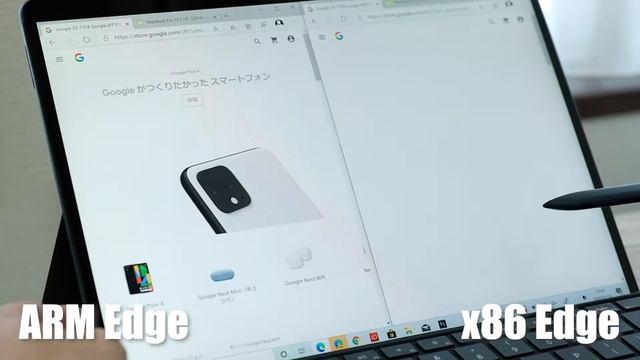 Surface Pro XのARM版Edge・x86版Edge 動作速度比較 смотреть онлайн