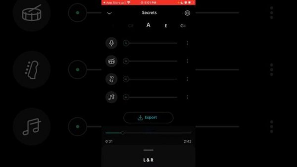Removing Vocals in Moises AI app