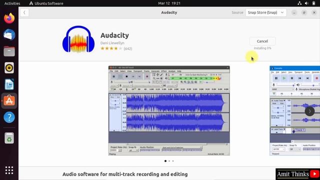 How to install Audacity on Ubuntu | Amit Thinks смотреть онлайн
