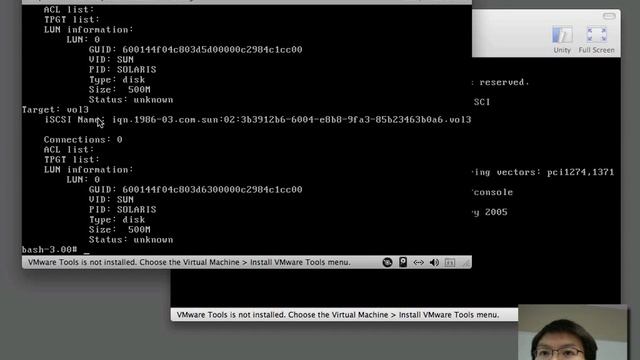 How to create an iSCSI target and initiator in Solaris 10 смотреть онлайн