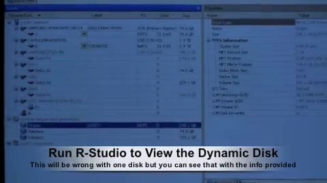 Data Recovery on Dynamic Raid Arrays смотреть онлайн