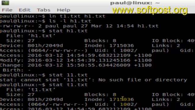 How to create a hard link to file in Ubuntu смотреть онлайн