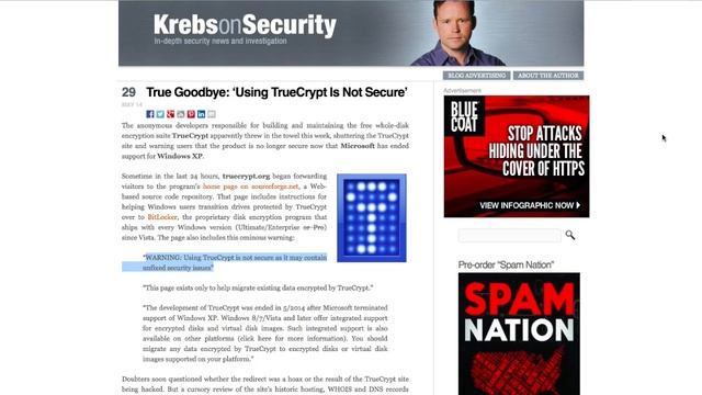 Quick Tip: TruCrypt Encryption Software is not Secure?! смотреть онлайн