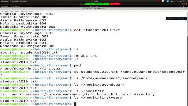 How to Copy Paste files in linux terminal CP and MV commands - Sinhala смотреть онлайн