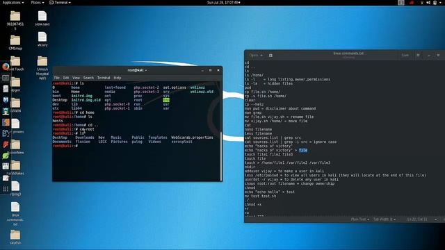 Basic LINUX Commands Part 3 | Kali Linux Tutorials For Beginners (in Hindi) смотреть онлайн