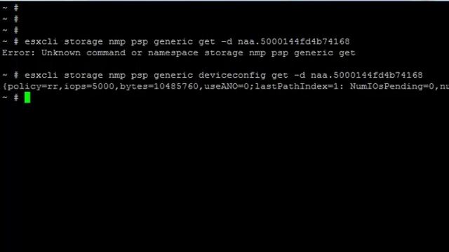 Configuring Multipathing Options from the Command Line смотреть онлайн