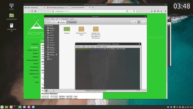 Aprende a dibujar desde cero 007 (instalar programas de linux usando el terminal) смотреть онлайн