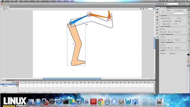 FullTuts : Adobe Flash CS5 ,Bone/Bind tool смотреть онлайн