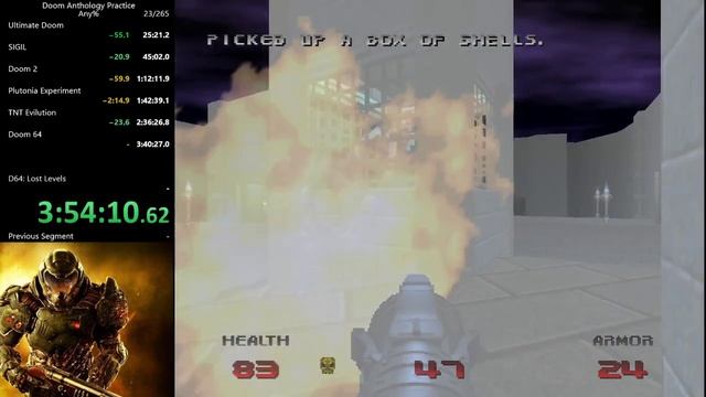 DOOM 64 - The Lost Levels - Speedrun - Be Gentle смотреть онлайн