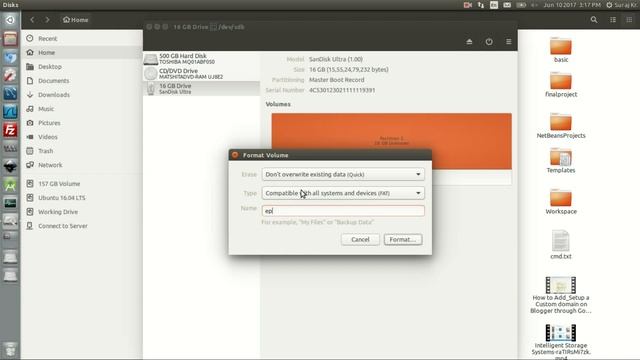 How To Fix Error Pendrive Is Not Recognized In Ubuntu Linux смотреть онлайн