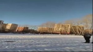 Самый первый запуск дрона