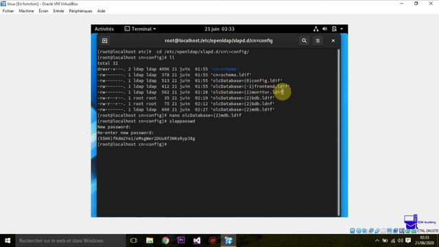 Installation et Configuration de ldap sous linux смотреть онлайн