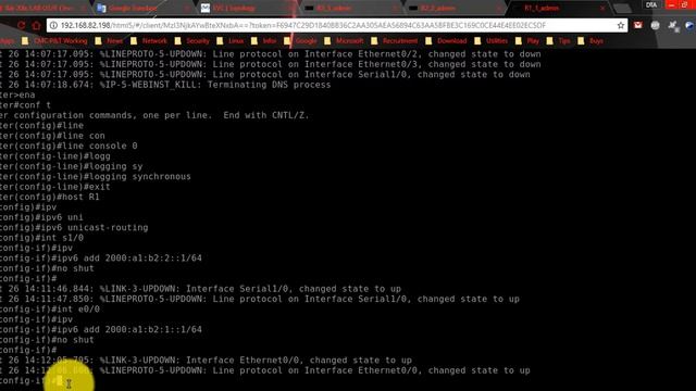 3.4 Configuration RIPng for IPv6 смотреть онлайн