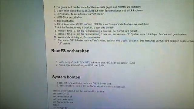 Linux auf Pollin Receiver Platine PNX8950 installieren [Teil 1] смотреть онлайн