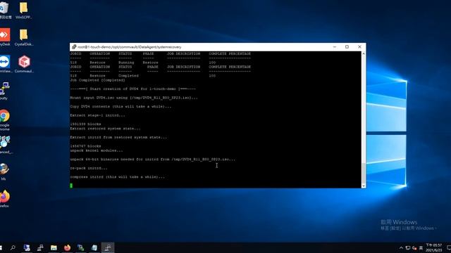 [Commvault LAB] Linux Server 1-touch recovery part 2 смотреть онлайн