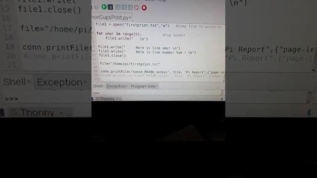 Printing hardcopys in raspberry pi and python to wifi printer using cups смотреть онлайн
