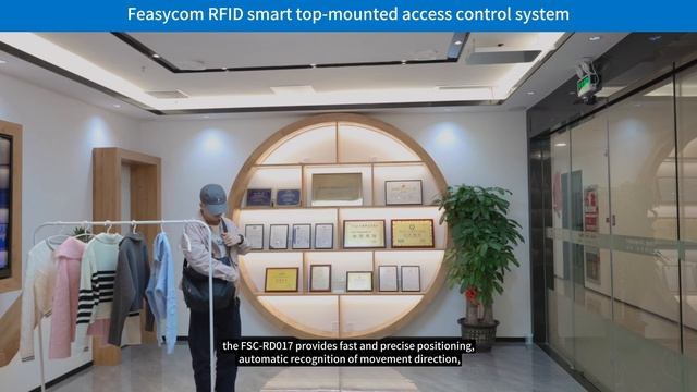Fast and Accurate UHF RFID Anti-theft Gate Reader——FSC-RD017 смотреть онлайн