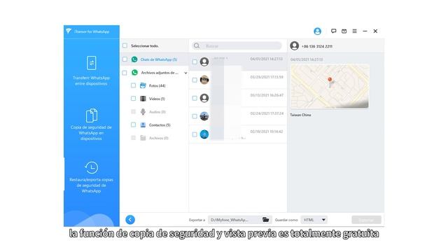 Leer/Exportar WhatsApp como Chats Reales [Compatible con iOS 17/18] смотреть онлайн