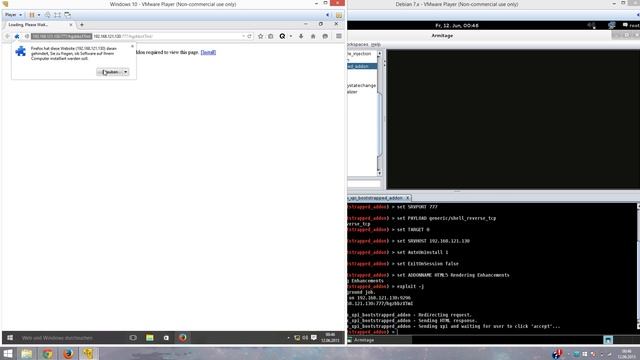 Hacking | victim: Windows 10 | Kali Linux | firefox_xpi_bootstrapped_addon | read passwords смотреть онлайн
