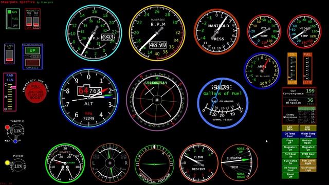 Tablet segundo monitor. Virtual Cockpit. IL-2 Sturmovik: Cliffs of Dover. Parte 1 смотреть онлайн