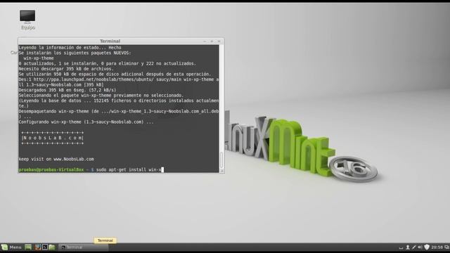 Apariencia de Windows XP en Linux Mint смотреть онлайн