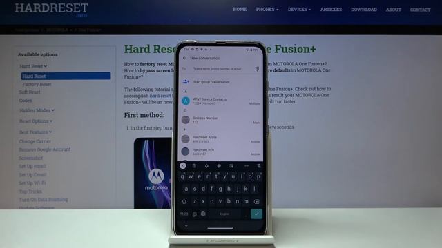 How to Change Keyboard Language in MOTOROLA One Fusion+ - Keyboard Dictionary смотреть онлайн