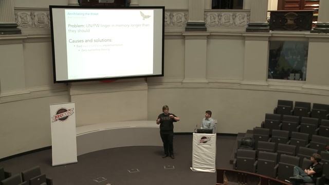 BruCON 0x08 - Scraping Leaky Browsers for fun and Passwords - Stefaan Truijen - Adrian Toma смотреть онлайн