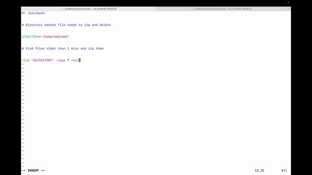 How to create SHELL SCRIPT for gzip and delete older backup or log files | Archive Older Log Files смотреть онлайн