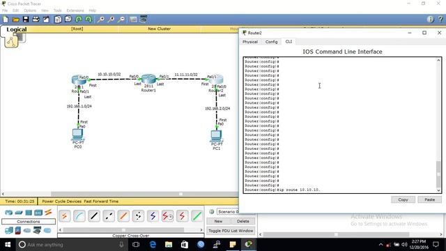 Very Easy !!! Cisco Static Routing Configuration смотреть онлайн
