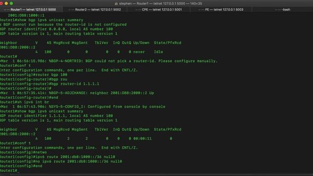Configure Verify and Test iBGP for IPv6 with CISCO IOS смотреть онлайн
