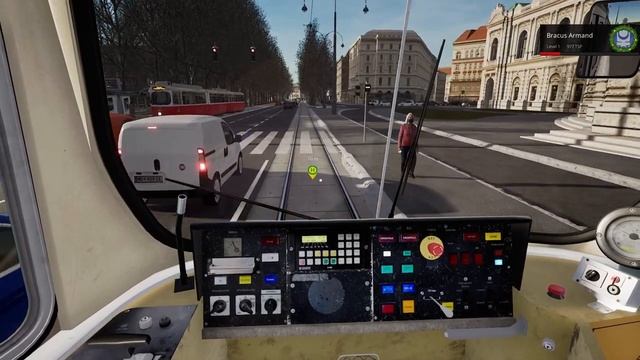 🔵 La plimbare cu tramvaiu' - TramSim Vienna смотреть онлайн