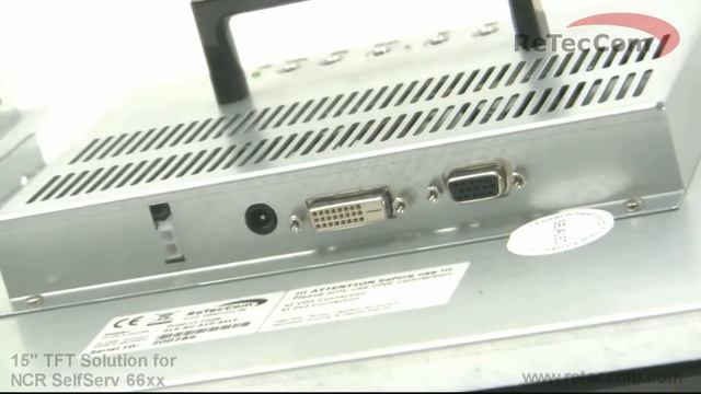 ReTecCom Display Solutions for NCR SelfServ 66xx for ncr 66xx series смотреть онлайн