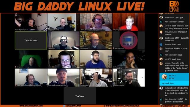 Big Daddy Linux Live! 9-8-18 смотреть онлайн