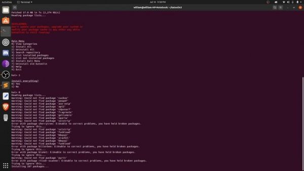 How To Get Kali Linux Tools On Ubuntu Linux Computer