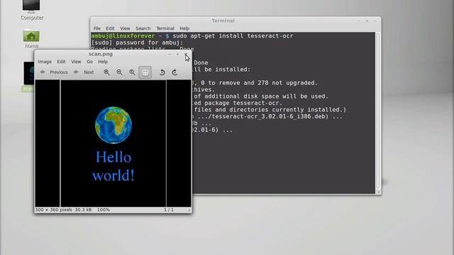 Tesseract-ocr : Image to Text Converter (OCR) For Linux Mint/Ubuntu смотреть онлайн