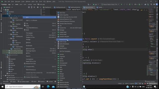 TODO/Note App - 4 | MVVM | Room DB | View Task List | Recycler View | Android Studio Kotlin смотреть онлайн