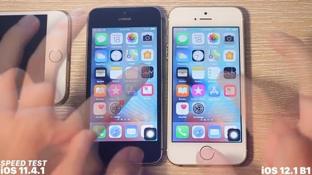 iOS 12.1 BETA 1 vs. iOS 11.4.1 SPEED Test + BENCHMARK! (iPHONE 5S) смотреть онлайн