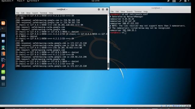 using proxychains in Kali смотреть онлайн