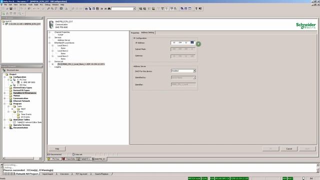 M580 CPU EtherNET IP - Listen Only смотреть онлайн